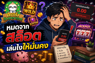 เพราะไม่รู้จักพอ! หมดจากสล็อต เล่นไงให้มั่นคง